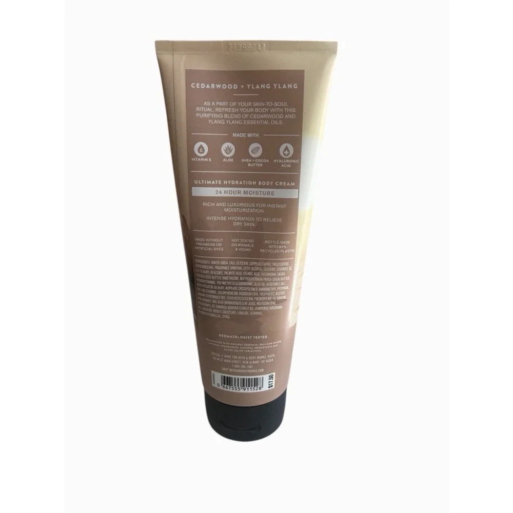 Bath & Body Works‎ AROMATHERAPY Refresh Your Body Cedarwood Ylang Body Cream